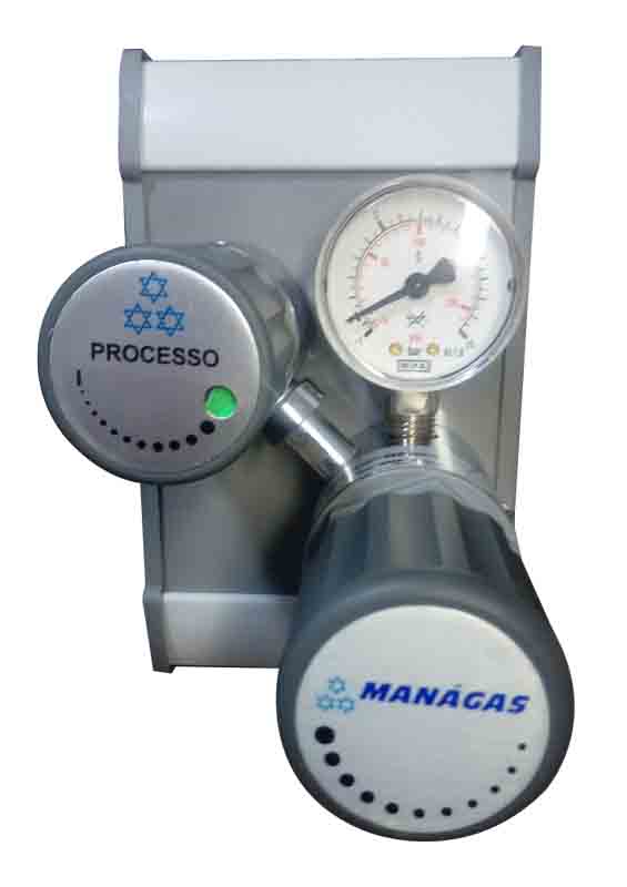 Regulador de Pressão para Gases Especiais - Segundo Estágio - Regulador de Posto